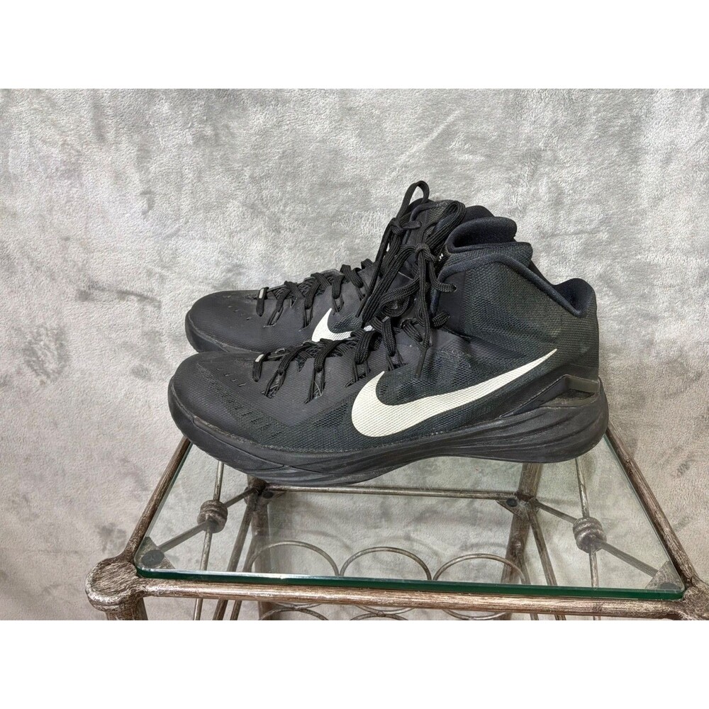 Nike Hyperdunk Mens Size 12 Black Silver 653640-001 Basketball Shoes